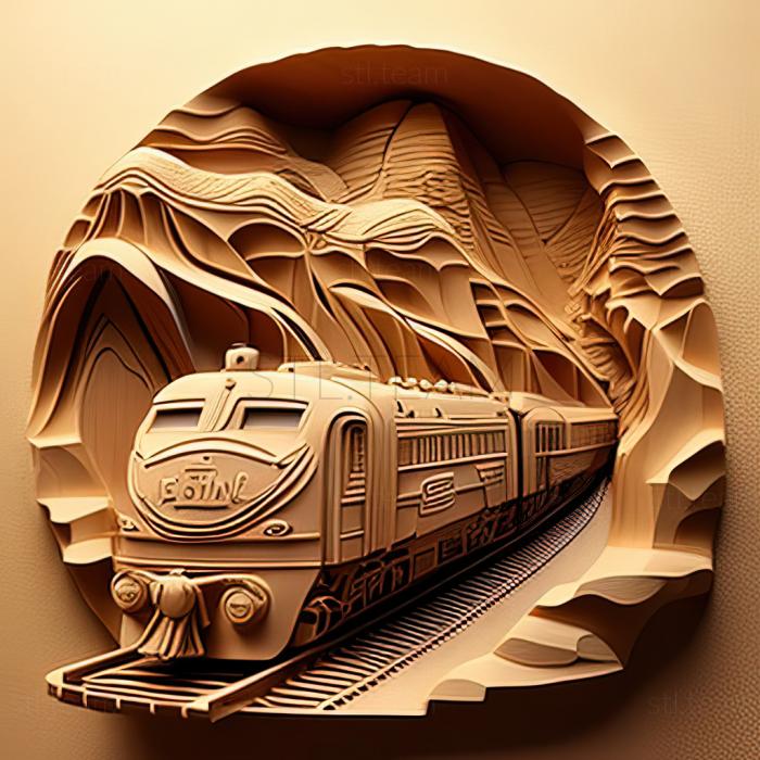 3D модель Поїзд Пусан (STL)